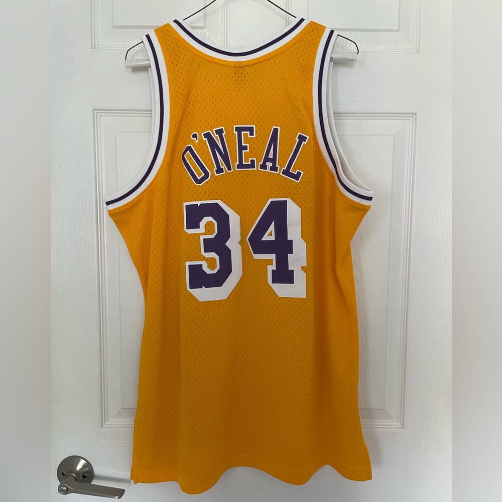 Los Angeles Lakers Shaquille O’Neal 1996/97 Hardwood Classics Swingman Jersey
